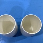Vintage 1960 s Vacron  Tumblers Bopp-decker Set Of 2 Pink Blue Speckled