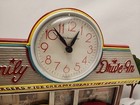 Vtg Coca-cola Family Drive In Diner Wall Clock Burwood Cars 1988  No Tick  Parts