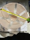 Vintage Pink Glass Lamp Ceiling Light Shade 3 Hole Art Deco Frosted Glass 10 25 