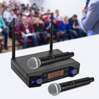 Professional Dual Wireless Microphone System For Shure Sm58 Cordless Mic Set Uhf