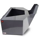 Titan Attachments Ua Skid Steer Cement And Concrete Bucket With Spout 3 4 Yard