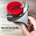 Mason Jar Opener No Lid Dents Damage Multifunctional Jar Opener Easy Twist Manua