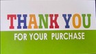 For Ebay Seller Thank You Cards Your Purchase Order Notes Sets 100