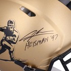 Charles Woodson Michigan Wolverines Signed Heisman Speed Authentic Helmet W insc