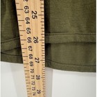 Gymshark Womens Small Olive Green Cutout Long Sleeve Training Top Athletic Shirt