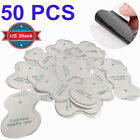 50pcs Snap On Replacement Pads For Pulse Massager   Electrode Tens Unit Us