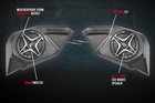 Ssv Rear Door Pro 6 5  Add On Unloaded Speaker Pods For Polaris Rzr Pro 2020-22
