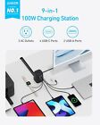 Anker Charging Station 9-in-1 Power Strip With 4xusb C 2xusb A 3xac Outlets 5ft