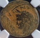 Emperor Domitian 81-96ad Ngc Genuine Ancient Roman Coin Provincial Sc Certified
