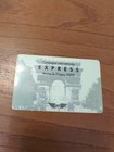 Vintage Credit Card Express Compagnie International Silver white Paris