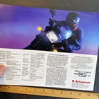 Vtg Kawasaki Ninja 600r Motorcycle 1988 89color Glossy Sales Brochure Specs