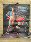 Vintage Gold Belt sun Line Motorcycle Protective Wear garage Girl Wallpaper 70 s