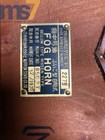 Fog Horn B5097 Bellow Nissen Type Vintage Horn Manufacturing Date 12 1976 Japan