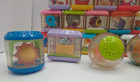 Fisher Price Peek-a-boo Blocks Preschool Squares Stacking   Balls Sensory 38 Pc 