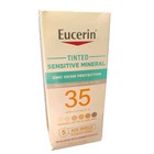 Eucerin Tinted Sensitive Mineral Spf 35 Sunscreen Lotion 1 7oz Exp 02 2027