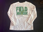 Nike Boys 2-piece Athletic Set L White Long Sleeve Tee   Green Mesh Shorts