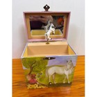 Horse Fairy Musical Jewelry Box Rotating Figurine Drawer Girl s Keepsake