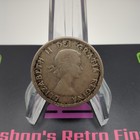 1858 -1958 Canada Silver One Dollar Coin  1 British Columbia Totem Pole 