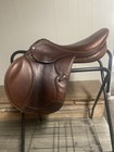 Pessoa Xch 17 5    Jump Saddle  Medium Gullet  Adjustable - Wide Gullet Included 