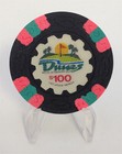 Set Of 5 Clear Poker Chip Easels - Chip Standing Display   