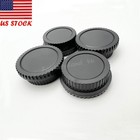 4 X Pairs Rear Lens Cover   Camera Body Front Cap For Canon Eos Ef Dslr Slr Lens