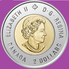 2022 Canada 50th Anniv  Hockey Summit Colored Two Dollar Toonie Mint Unc  2 Coin