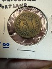 C  1900s Portland Oregon A e Jones Merchant Saloon Trade Token Good For