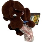 Vintage 1997 Infamous Meanies Buddy The Dog Plush Beanie Has Orginal Tags