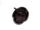 Vintage Cast Iron Boot Scraper Oval Scalloped Drip Pan Tray Victorian Scroll