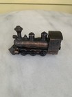 Vintage Cast Metal Train Pencil Sharpener Made In Hong Kong Locomotive Works