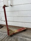 Skateboard Speed King Vintage Wooden   Metal Kick Scooter