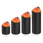 Waterproof Neoprene Dslr Camera Lens Soft Protector Pouch Case Bag Size S M L Xl