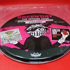 Green Day Saviors Tour Remo Drumhead Digital Auto Rare Limited Quantity