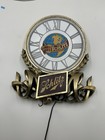 Vintage 1970s Schlitz Beer Bar Lighted Wall Clock Sign Clock Isn   t Moving Cave