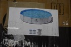 Sloosh Round Above Ground Pool 12  X 30  Round Above Ground Pool With Pump