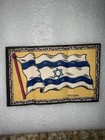 Vintage Stag Tobacco Zion Felt Flannel Flag Novelty Rug 5 5 X 3 5 Inches
