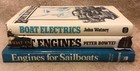 Lot Of 3 Vintage Boating Books - Boat Engines  Boat Electrics