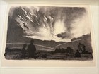 Third Reich Nighttime Fire Magic Hdk Munchen Art Print 1941 Ww2 Wwii German