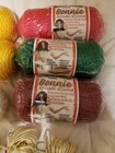 6 Vintage Mix Pepperell Bonnie Macrame Braid Cord 4mm 100 Yards 2 Amy Cord Bonus