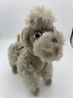 Steiff Vintage Mid Size Mohair Snobby Poodle   9    Gray 1950s