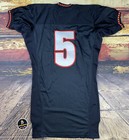 Nike Maryland Terrapins College Football Jersey Game Worn Used Acc Black 44  5