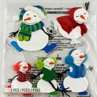 Jole   s Boutique Embellishments 3 Piece Ice Skating Snowman Family  spjb867