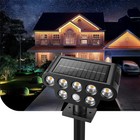 Led Solar Spot Light Outdoor Waterproof Landscape Spotlight Garden Security Lamp