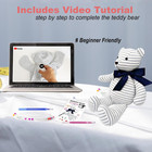 Large 17 Inch Memory Bear Sewing Patterns For Beginners  Plastic  Easy Teddy    