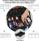 Travel Makeup Train Case Makeup Cosmetic Case Organizer Portable