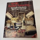 Basic Basket Weaving   Egg Baskets Plaid  7778 And  7726 23 Pages Each Good