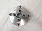 Bison 4 Jaw Self Centering Manual Chuck 8  Diam Plain Back 3605-8  7-840-0800