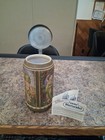 Vintage Original Gerz German Beer Stein Relief Figural Scenes Pewter Lid