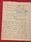 Vincent Price Estate Essay Written On Ship   Text For Telegram  41c