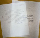Albert Einstein Three Original Typed Letters Signed Tls From Helen Dukas To Yale